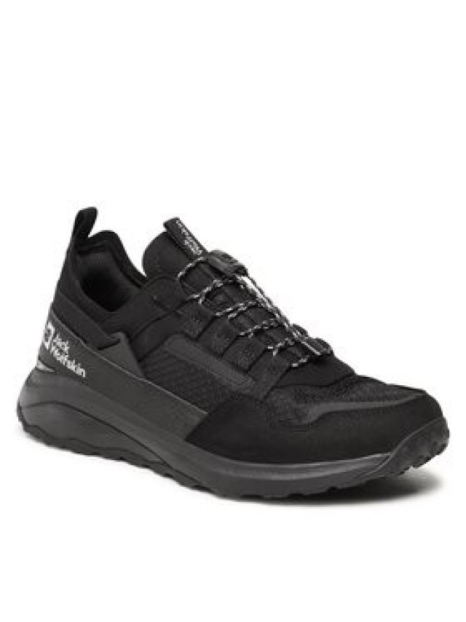 Jack Wolfskin Sneakersy Dromoventure Athletic Low M 4057011 Czarny