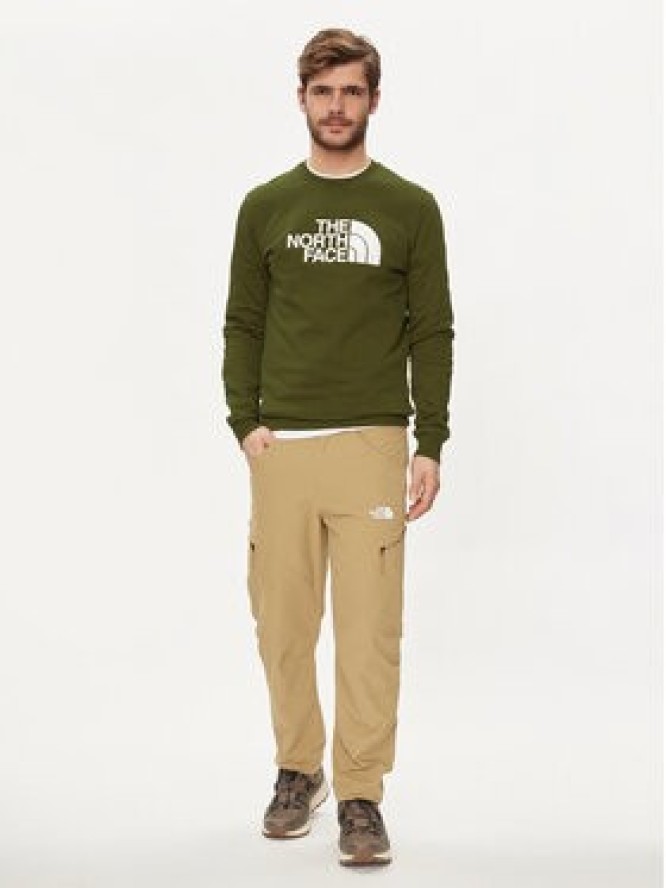 The North Face Bluza Drew Peak NF0A4SVR Zielony Regular Fit