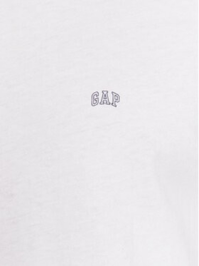 Gap T-Shirt 753766-01 Biały Regular Fit