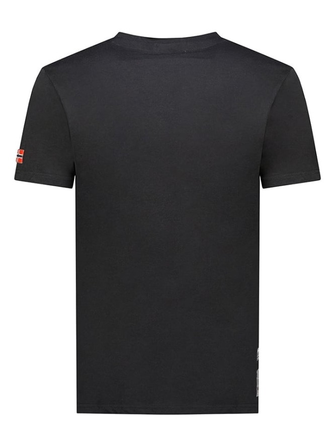 Geographical Norway Koszulka w kolorze czarnym rozmiar: S