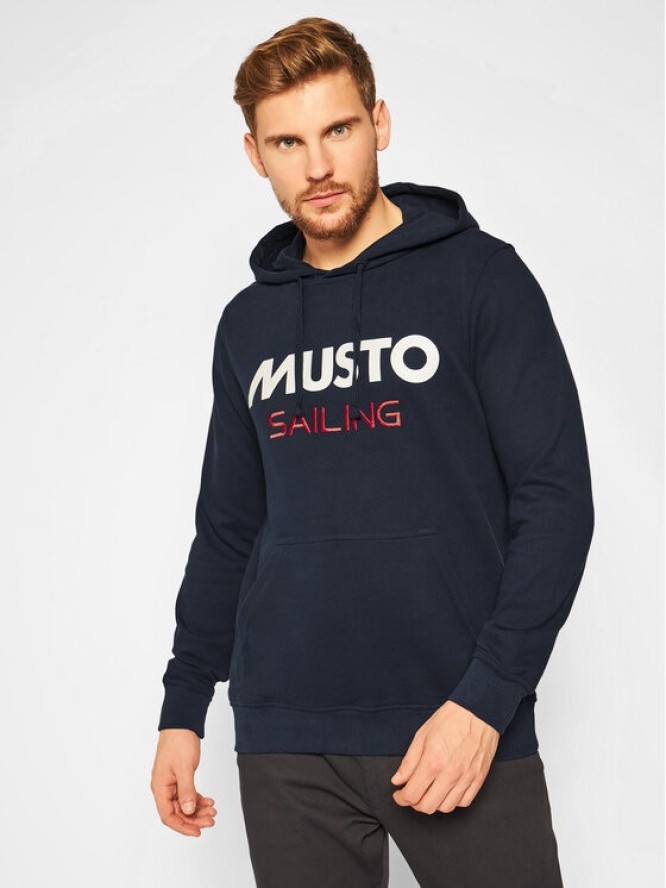 Musto Bluza 82019 Granatowy Regular Fit