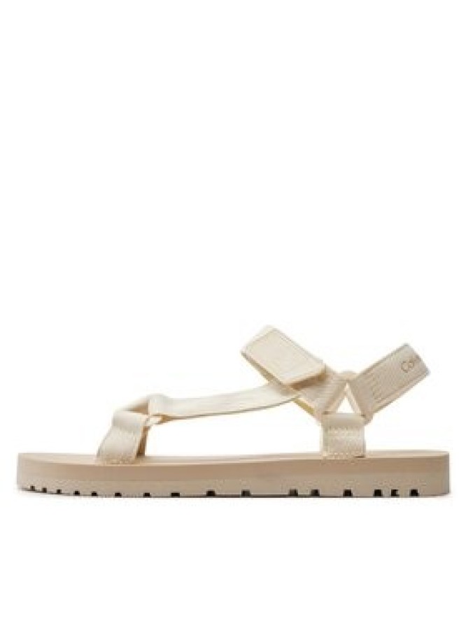 Calvin Klein Jeans Sandały Sandal Velcro Rp In Btw YM0YM00944 Écru