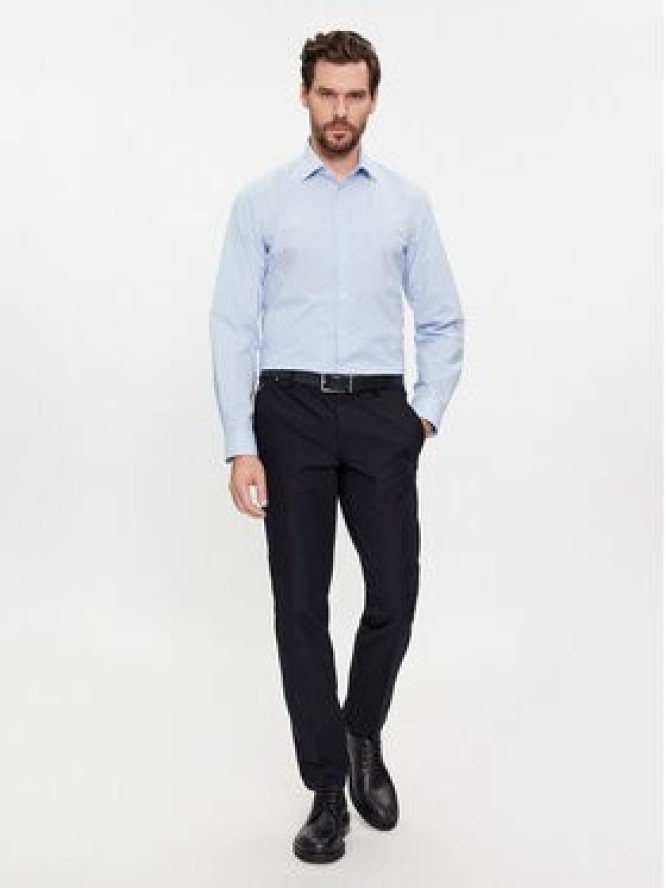 Calvin Klein Koszula K10K112103 Błękitny Slim Fit