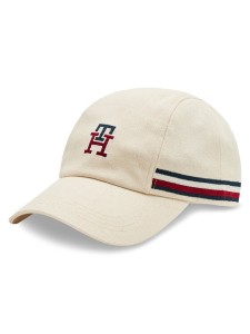 Tommy Hilfiger Czapka z daszkiem Seasonal AM0AM11065 Beżowy