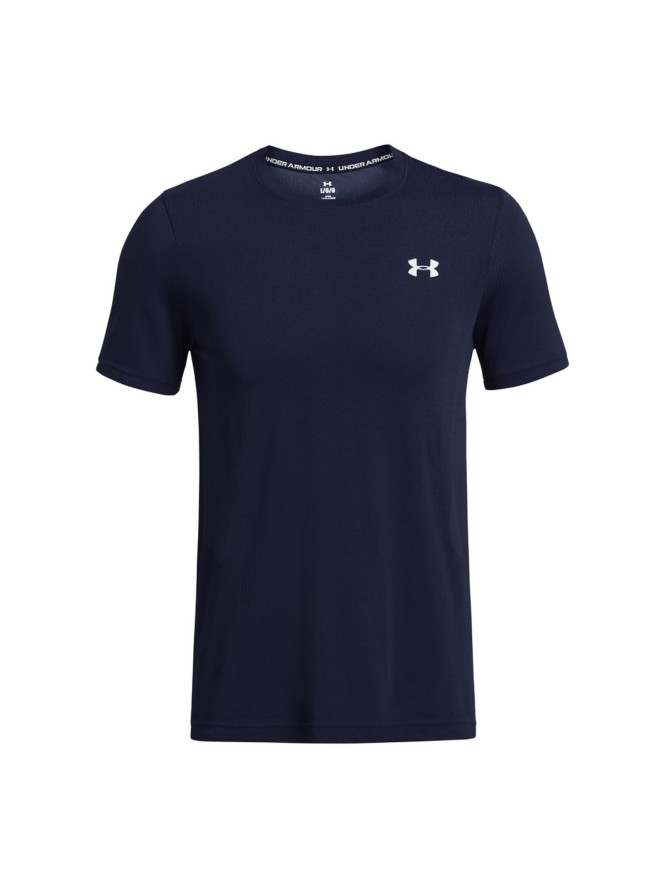 Koszulka treningowa męska Under Armour Vanish Seamless Ss - granatowa