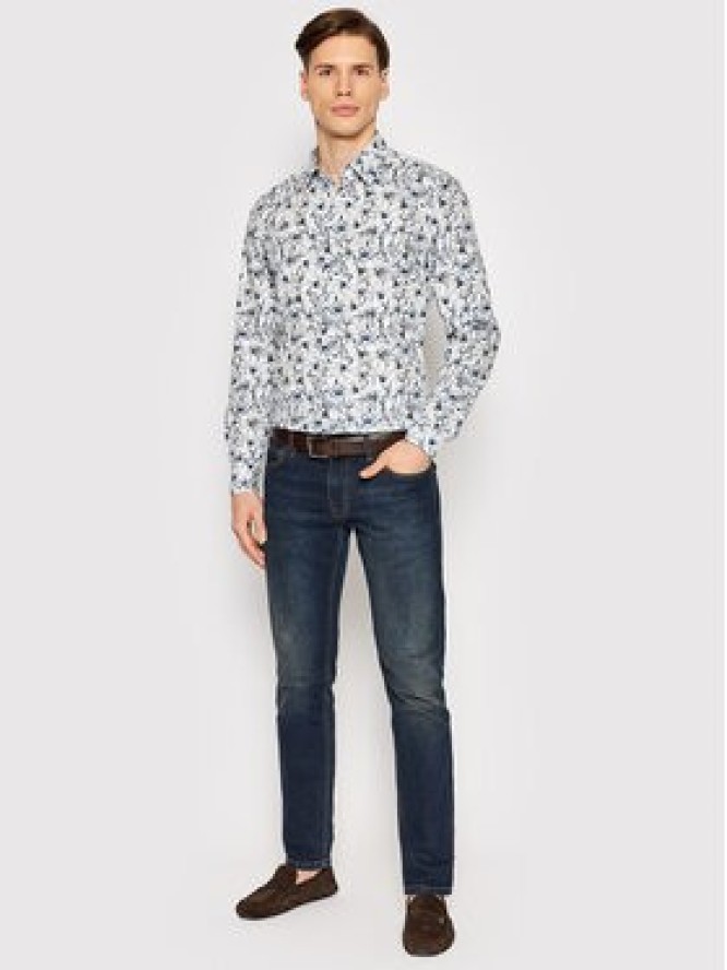 JOOP! Koszula 17 JSH-141Perros-W 30031301 Biały Slim Fit