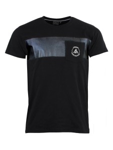 Peak Mountain Koszulka "Cabri" w kolorze czarnym rozmiar: M