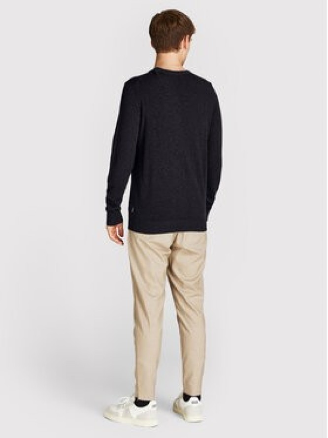 Jack&Jones Sweter Emil 12208365 Czarny Regular Fit