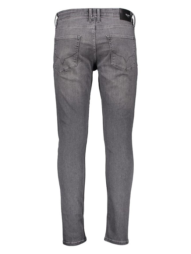 Pepe Jeans Dżinsy - Skinny fit - w kolorze szarym rozmiar: W38/L32