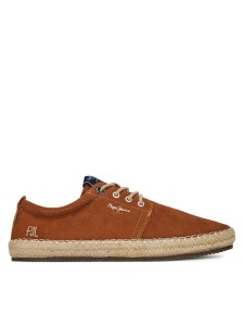 Pepe Jeans Espadryle Tourist West PMS10336 Brązowy