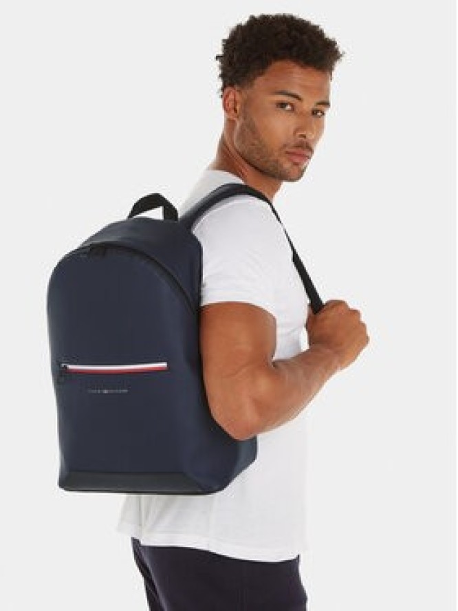 Tommy Hilfiger Plecak Th Ess Corp Dome Backpack AM0AM12200 Granatowy