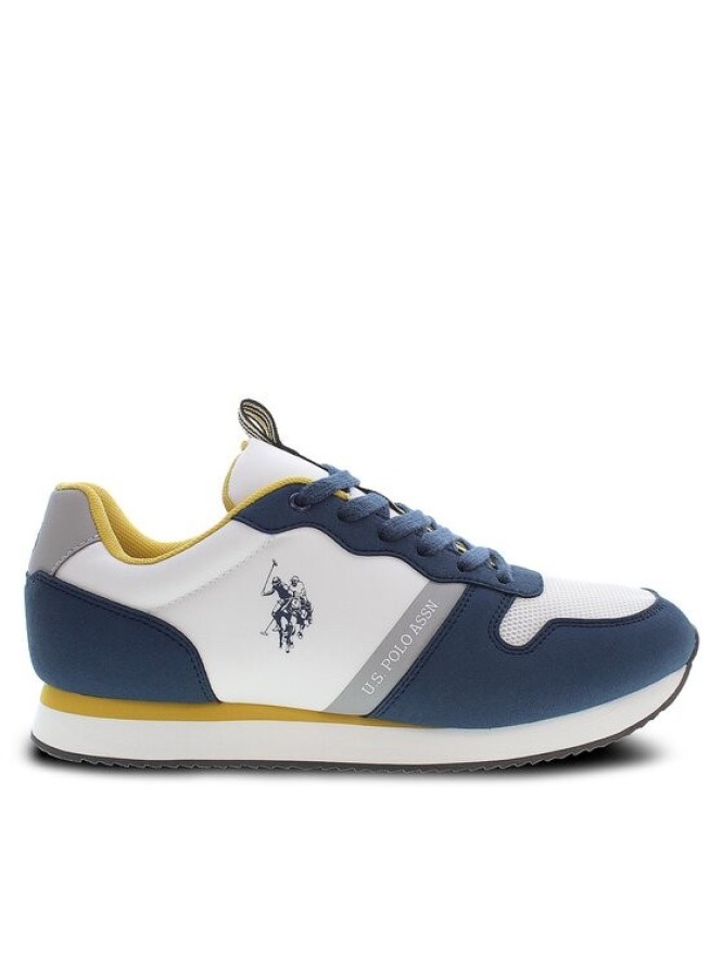 U.S. Polo Assn. Sneakersy Nobil NOBIL009 Biały