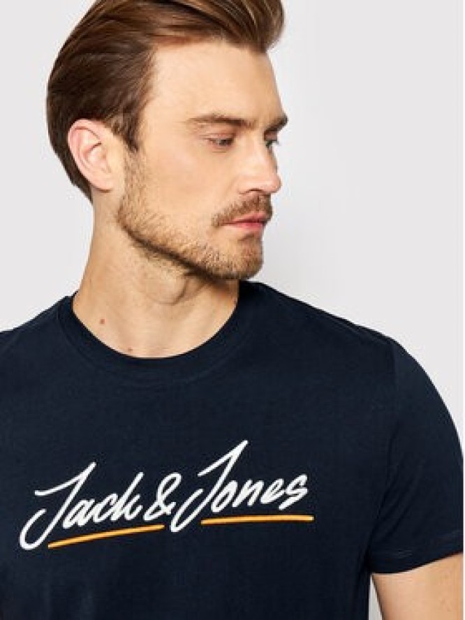 Jack&Jones T-Shirt Tons 12205107 Granatowy Regular Fit