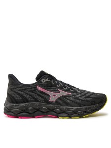 Mizuno Buty do biegania Wave Sky 8 J1GC2402 Czarny