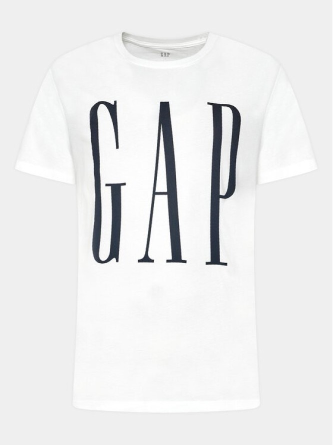 Gap T-Shirt 499950-03 Biały Regular Fit