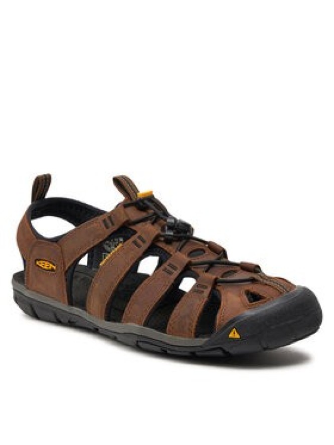 Keen Sandały Clearwater Cnx Leather 1013106 Brązowy