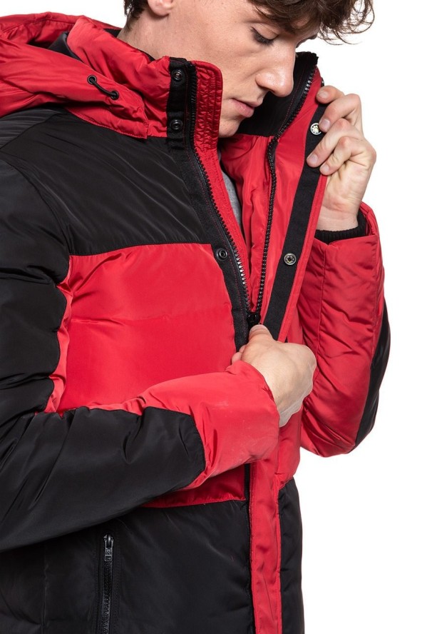 WRANGLER PROTECTOR JACKET MĘSKA KURTKA ZIMOWA RED W4A2W3X47 112129070