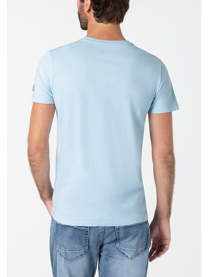 Timezone Koszulka w kolorze błękitnym rozmiar: M
