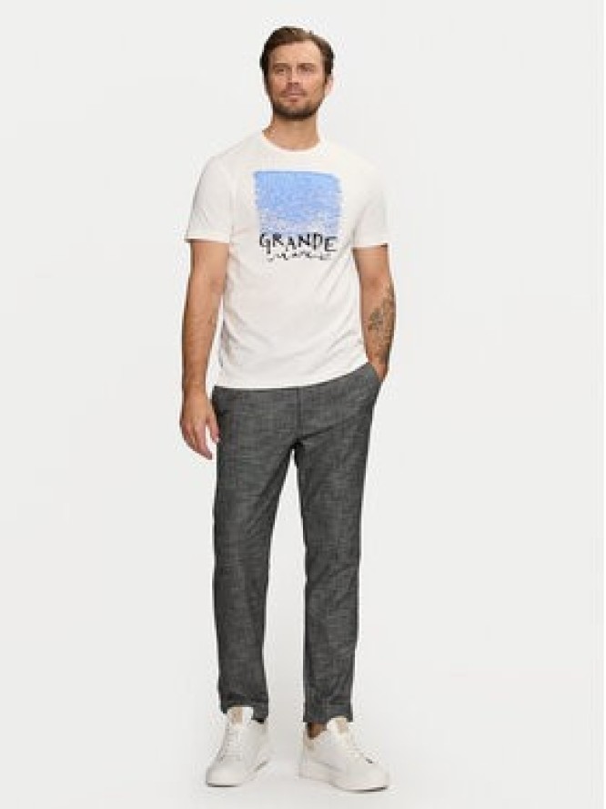 Gant T-Shirt 2003283 Écru Regular Fit