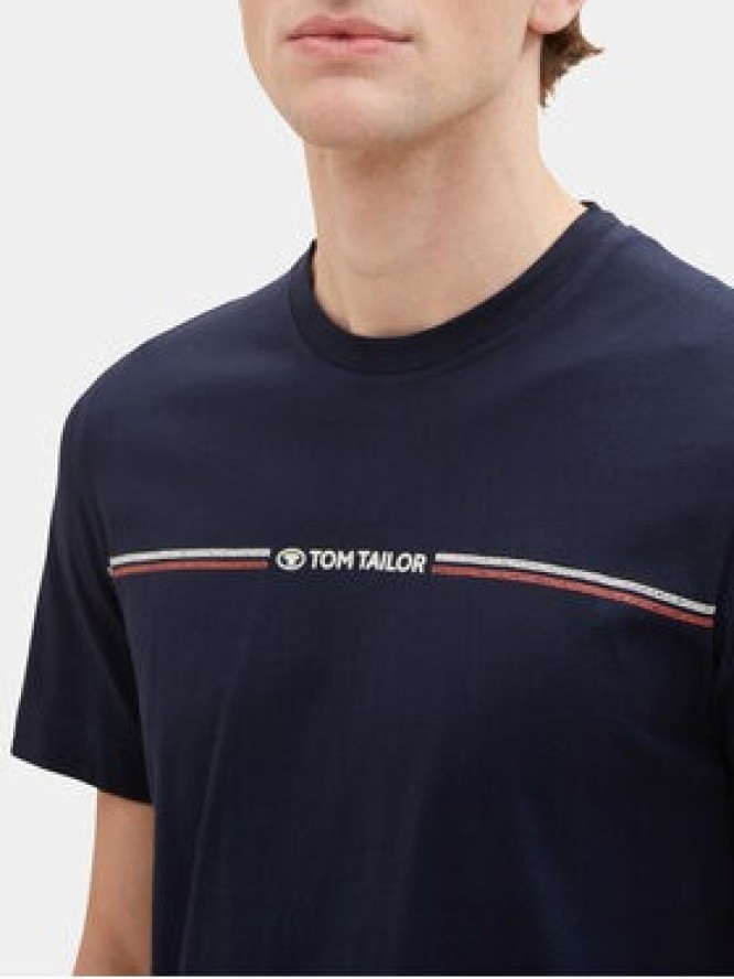 Tom Tailor T-Shirt 1037803 Granatowy Regular Fit