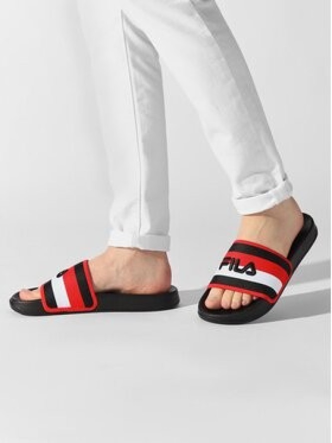 Fila Klapki Morro Bay Stripes Slipper FFM0035.80010 Czarny