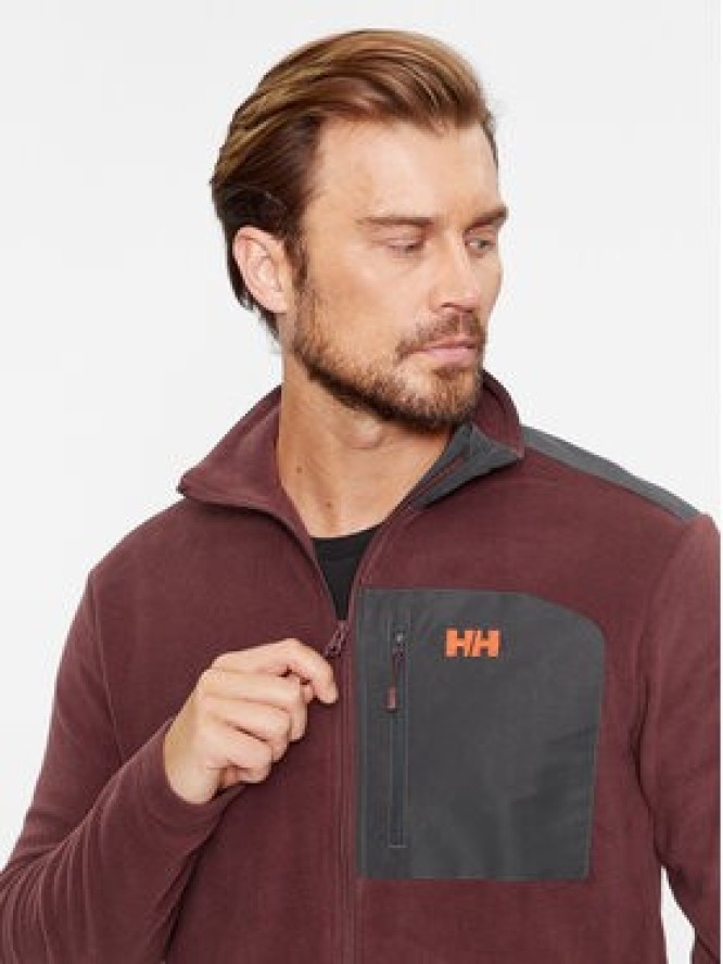 Helly Hansen Polar Daybreaker Block 49454 Bordowy Regular Fit