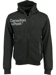 Canadian Peak Bluza "Followpeak" w kolorze ciemnoszarym rozmiar: S