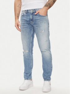 Tommy Jeans Jeansy Austin DM0DM18748 Niebieski Slim Fit