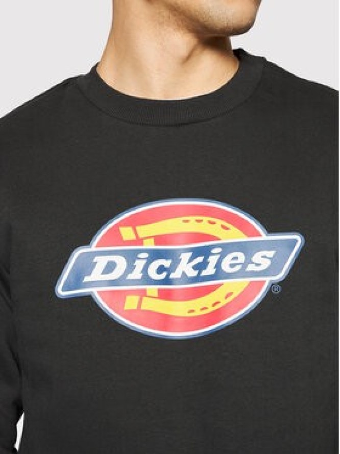 Dickies Bluza Icon Logo DK0A4XCIBLK Czarny Regular Fit