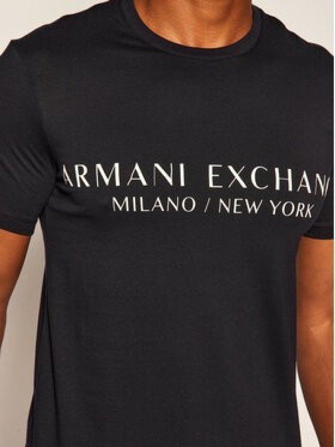 Armani Exchange T-Shirt 8NZT72 Z8H4Z 1510 Granatowy Slim Fit
