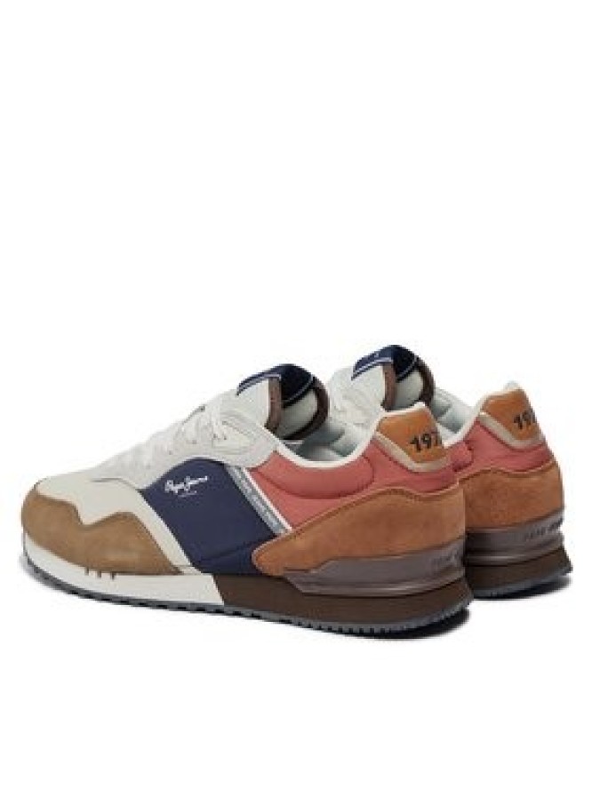 Pepe Jeans Sneakersy London Class M PMS40011 Brązowy