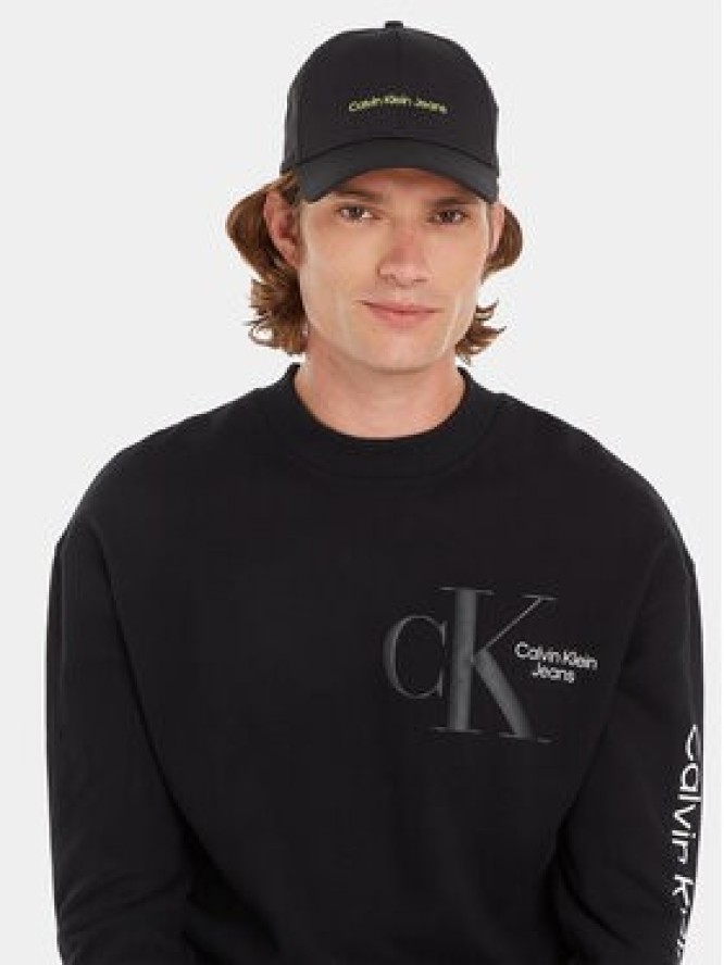 Calvin Klein Jeans Czapka z daszkiem Institutional Cap K50K510062 Czarny