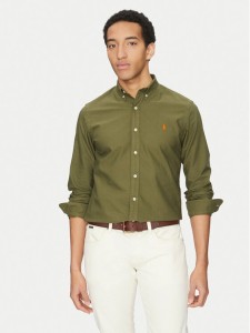 Polo Ralph Lauren Koszula 710960643001 Khaki Slim Fit