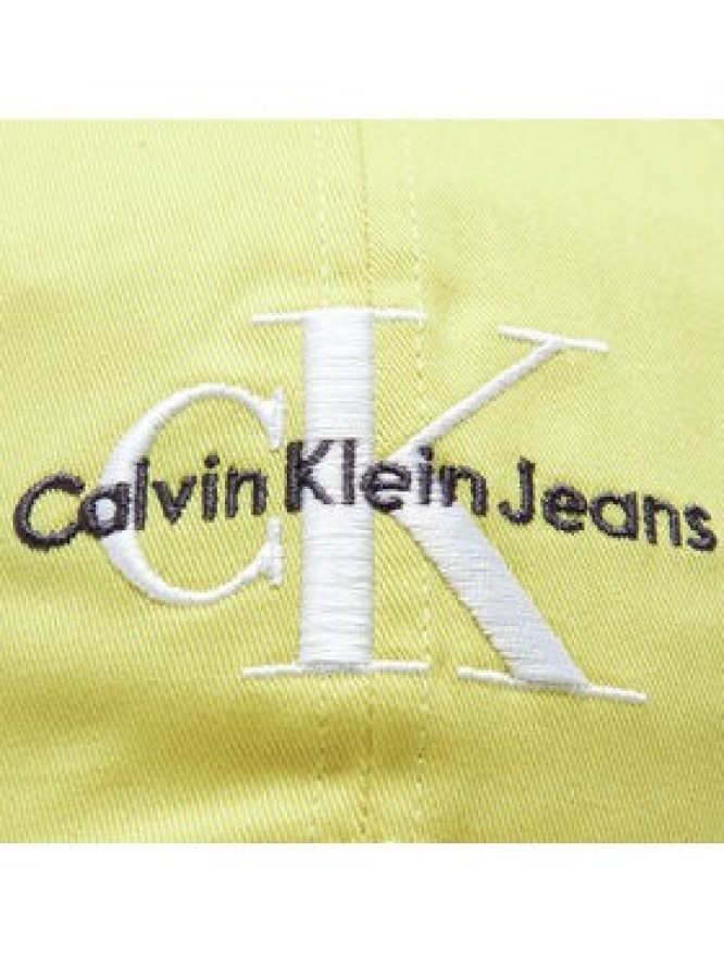 Calvin Klein Jeans Czapka z daszkiem K50K510061 Żółty