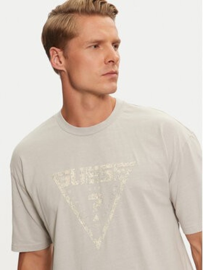 Guess T-Shirt Alioth Z4BI05 K8FQ4 Szary Regular Fit