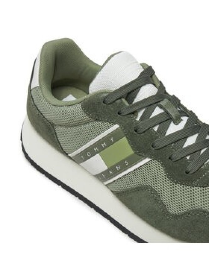 Tommy Jeans Sneakersy Tjm Modern Runner EM0EM01435 Zielony