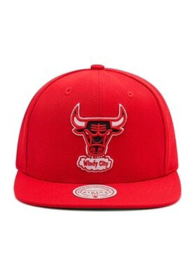 Mitchell & Ness Czapka z daszkiem HHSS3258 Czerwony