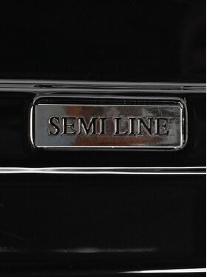 Semi Line Walizka duża T5765-3 Czarny