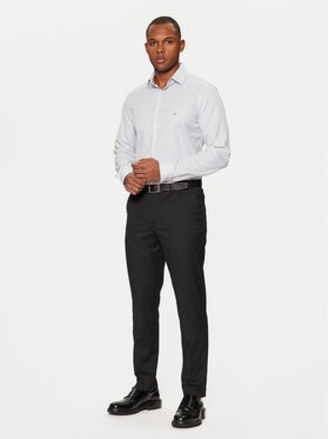 Calvin Klein Koszula K10K113865 Biały Slim Fit