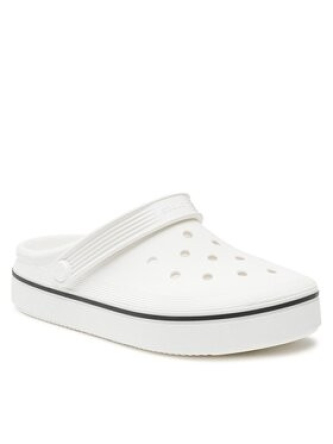 Crocs Klapki Crocs Crocband Clean Clog 208371 Biały