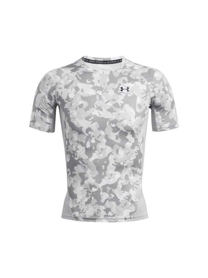 Koszulka treningowa męska Under Armour UA Hg Armour Prtd Ss - biała