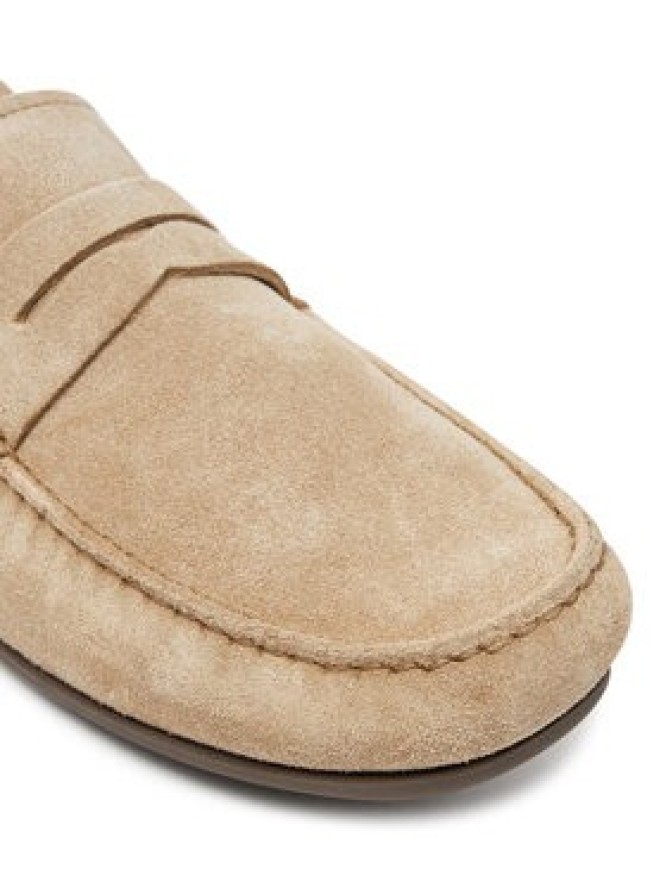 Tommy Hilfiger Mokasyny Casual Hilfiger Suede Driver FM0FM04998 Beżowy