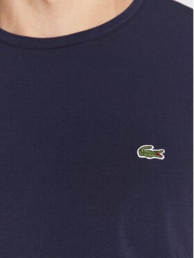 Lacoste Longsleeve TH0990 Granatowy Regular Fit