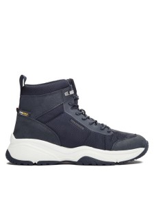 Tommy Hilfiger Sneakersy Outdoor Snk Boot Lth Cordura FM0FM04838 Niebieski