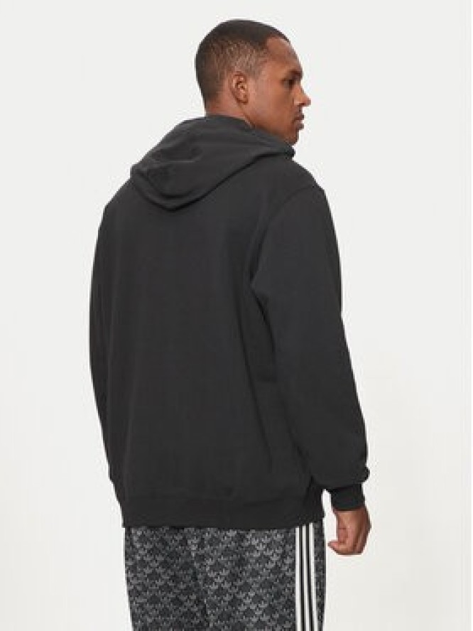 adidas Bluza Flames Logo IS0208 Czarny Regular Fit