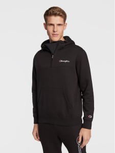 Champion Bluza Half-Zip Heavy 217866 Czarny Regular Fit