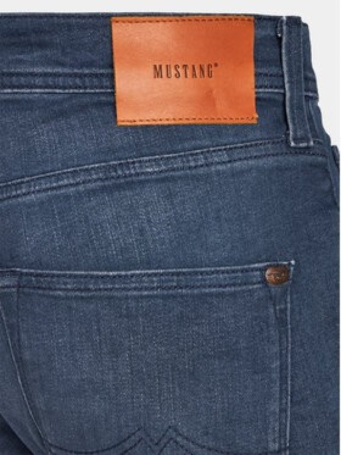 Mustang Jeansy Vegas 1013231 Granatowy Slim Fit