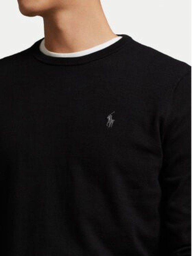 Polo Ralph Lauren Sweter Ls 710684957008 Czarny Slim Fit