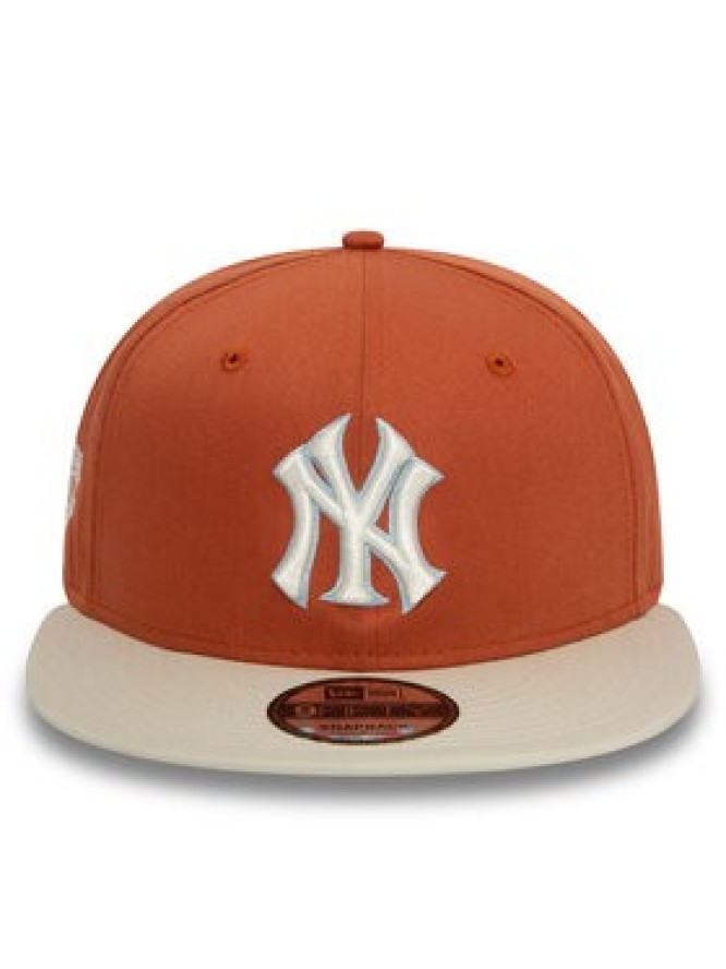 New Era Czapka z daszkiem Mlb Patch 950 Nyy 60503481 Brązowy