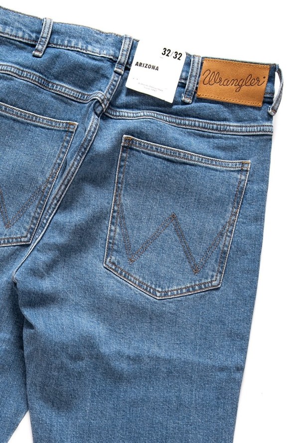 WRANGLER SPODNIE MĘSKIE ARIZONA FUSE BLUE W12OM440D